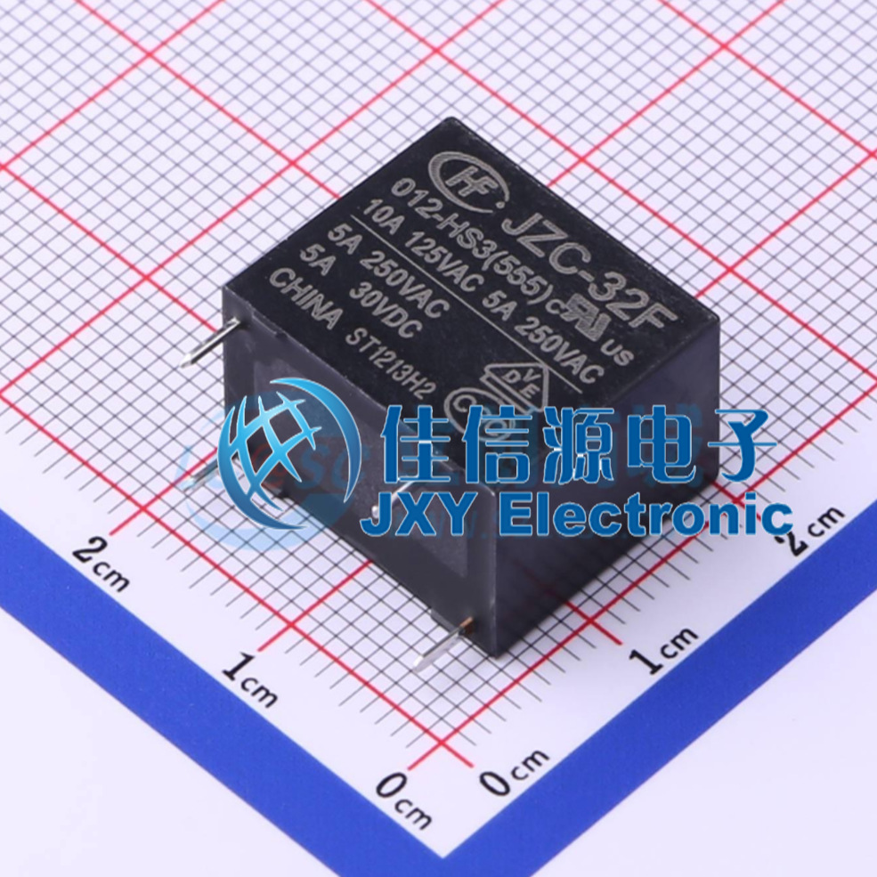 功率继电器      JZC-32F/012-HS3(555)   HF(宏发)