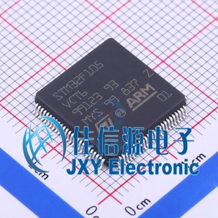 256KB单片机 STM32F105VCT6 ST(意法半导体) LQFP-100(14x14)全新
