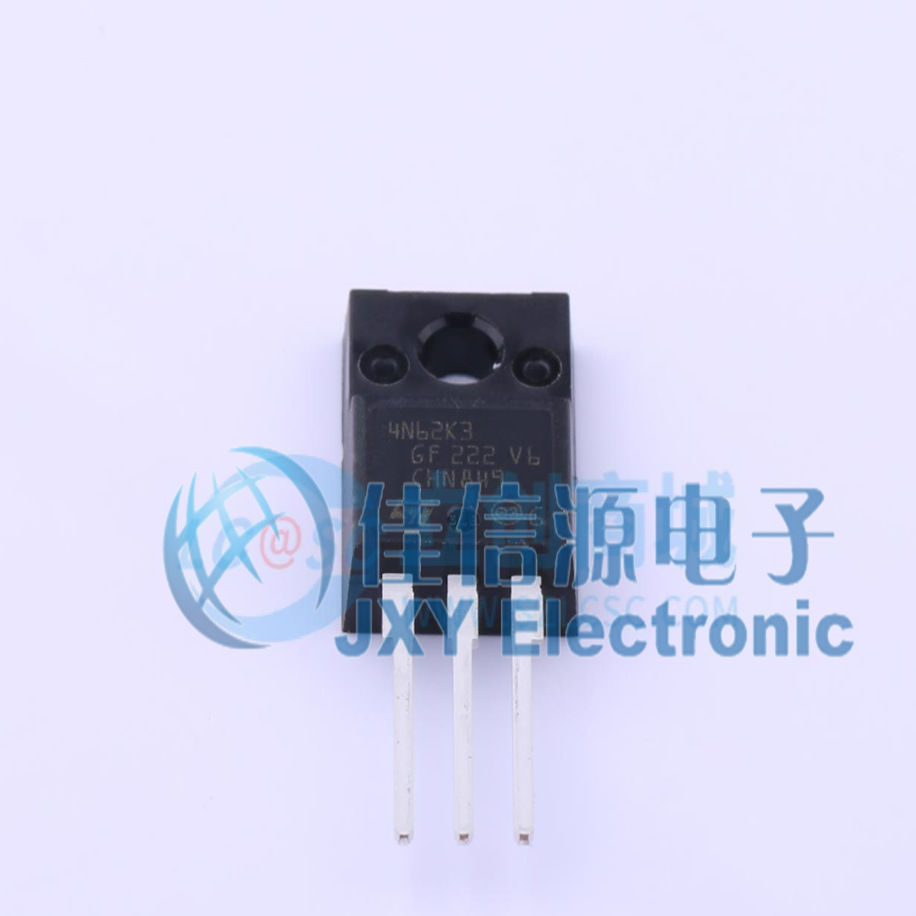场效应管(MOSFET)     STF4N62K3  ST(意法半导体)  TO-220FPAB-3