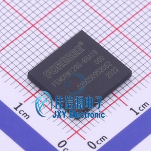 eMMC芯片 FEMDRW128G-88A19 FORESEE(江波龙) BGA153Ball存储128G