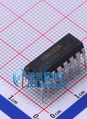 特殊逻辑IC    XD74LS283  XINLUDA(信路达)  DIP-16