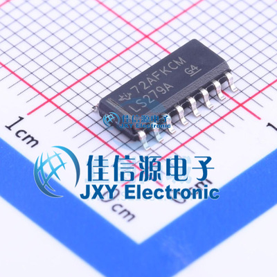 锁存器    SN74LS279ADR  TI()  SOIC-16