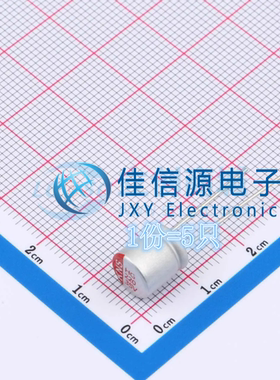 插件固态电容 217EC0016 KNSCHA(科尼盛) D8xL8mm 220uF 35V(5只)