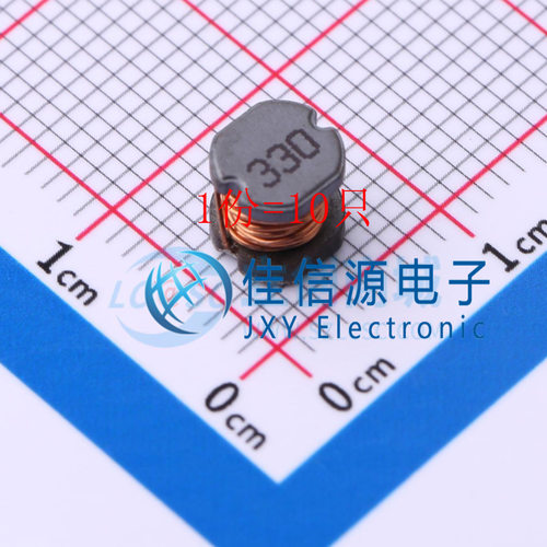 电感 XRCD54-330L XR(祥如) 4.5x5.2mm 33uH ±15% 880mA（10只）