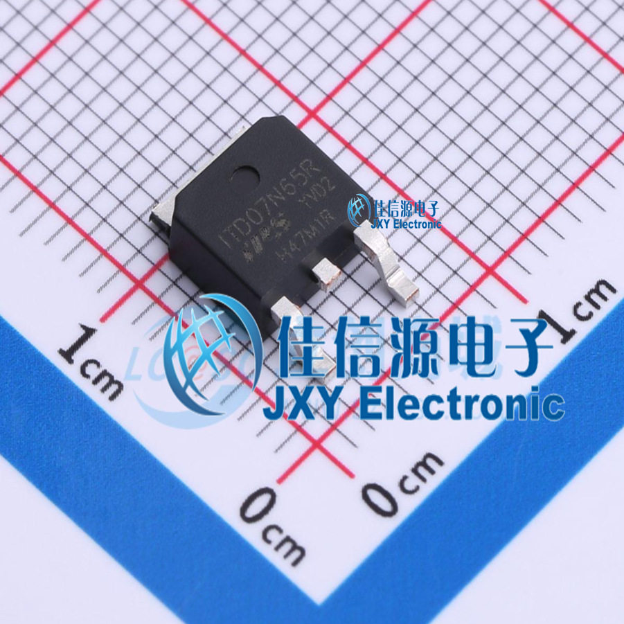场效应管(MOSFET)    ITD07N65R  CRMICRO(华润微)  TO-252 - 实物图