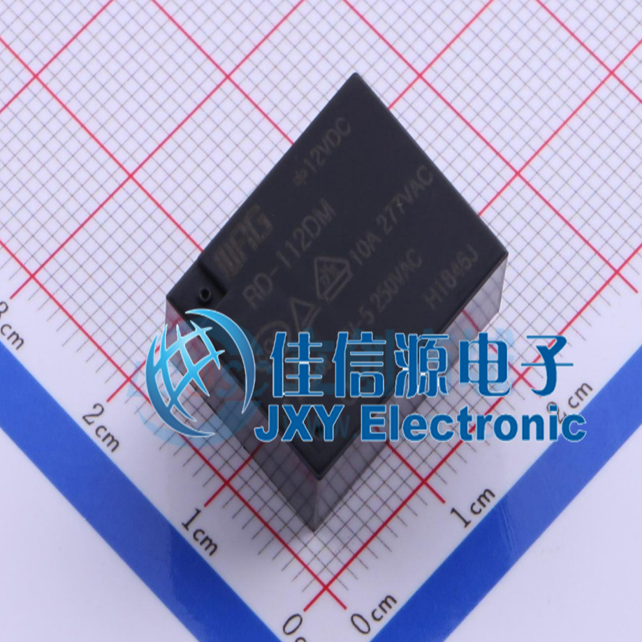 功率继电器 RD-112DM WRG(旺荣集团) 12V 10A