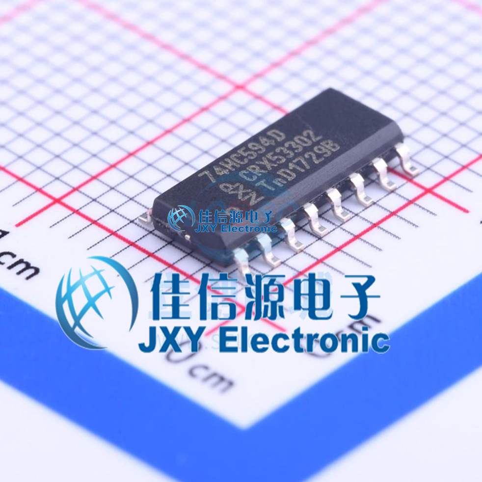 寄存器   74HC594D,118  Nexperia(安世)  SOIC-16