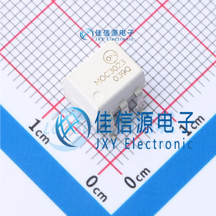 光耦 MOC3023SR2M 安森美 SMD-6P 双向可控硅输出100mA全新1.5V