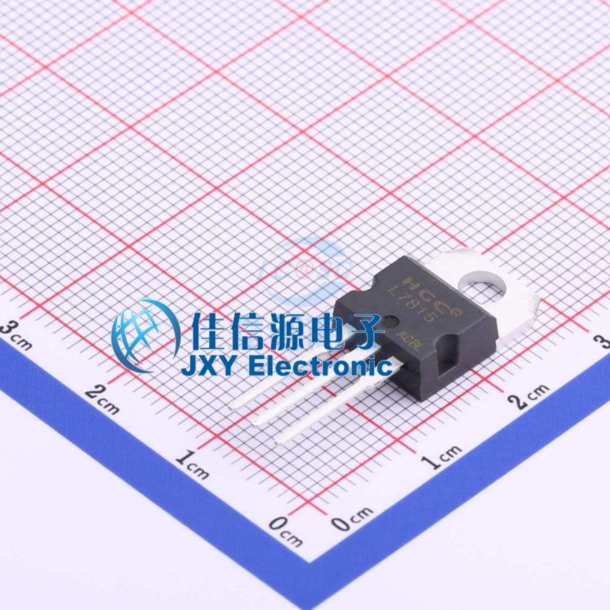 线性稳压器(LDO)  L7815CV  HGC(华冠)  TO-220-3