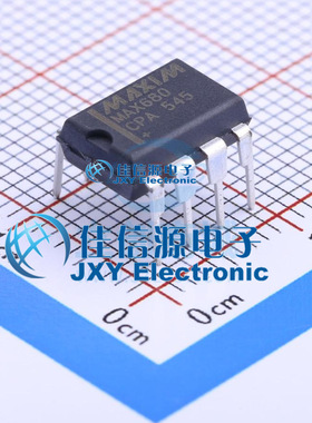 DC-DC电源芯片 MAX680CPA+ MAXIM(美信) DIP-8 输出10V 10mA 全新