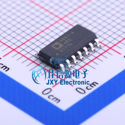 ADA4891-4ARZ  ADI(亚德诺)/LINEAR  SOIC-14 150mil