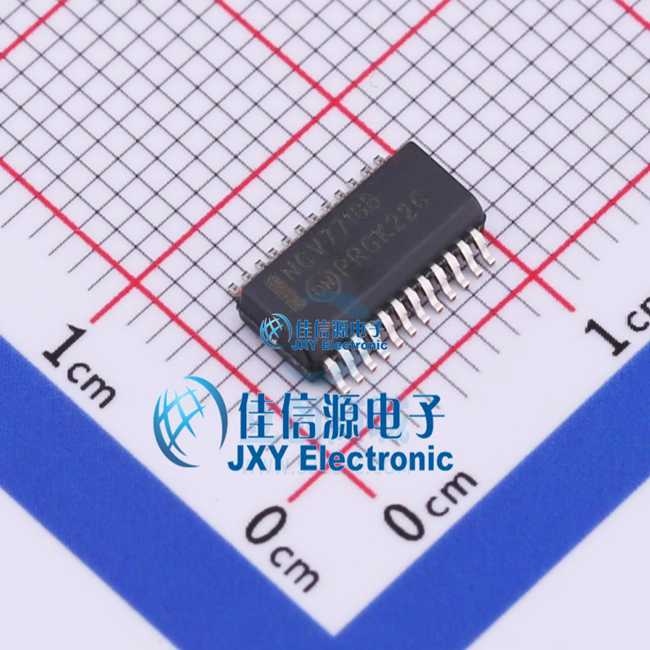 栅极驱动IC    NCV7718BDQR2G  onsemi(安森美)  SSOP-24