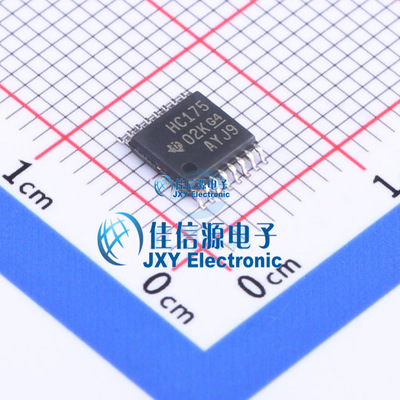 触发器     SN74HC175PWR  TI(德州仪器)  TSSOP-16