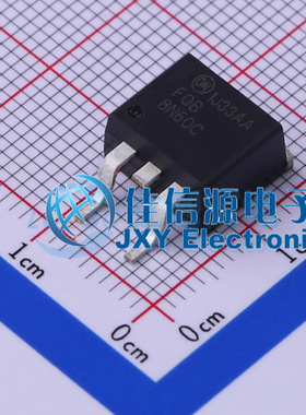 场效应管(MOSFET)   FQB8N60CTM  onsemi(安森美)  D2PAK