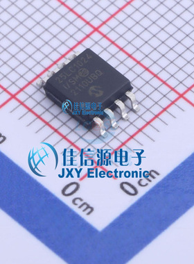EEPROM芯片 25LC1024T-I/SM  MICROCHIP(美国微芯)  SOIJ-8