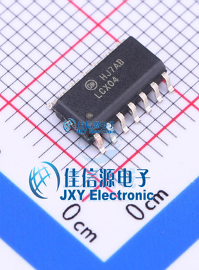 反相器     74LCX04MX  onsemi(安森美)  SOIC-14