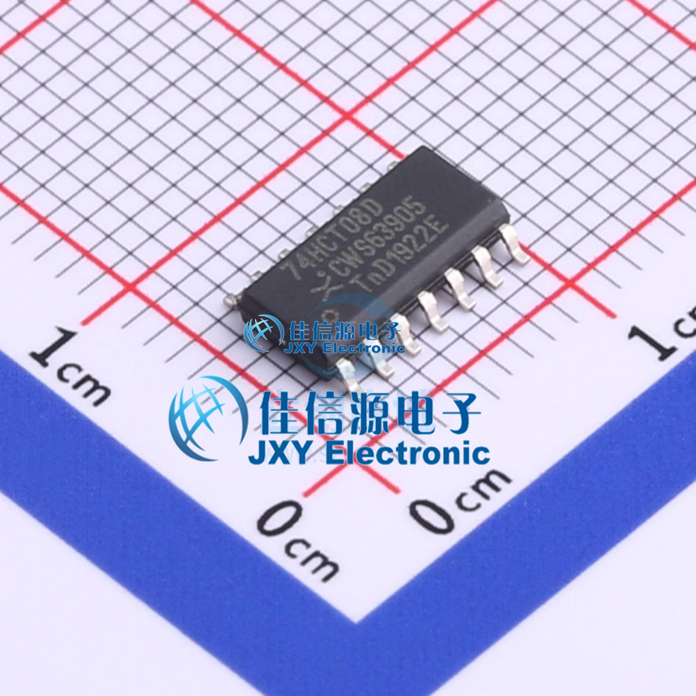 逻辑门     74HCT08D,652  Nexperia(安世)  SO-14