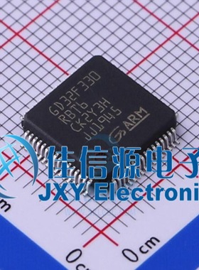 单片机 GD32F330RBT6 兆易创新 LQFP-64(10x10) ARM-M4 存储128KB