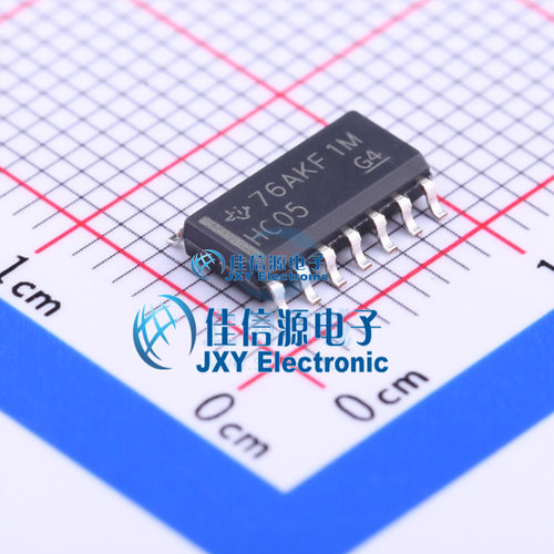 反相器SN74HC05DR全新6通道