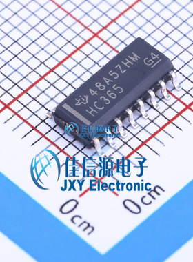 缓冲器/驱动器    SN74HC365DR  TI(德州仪器)  SOIC-16