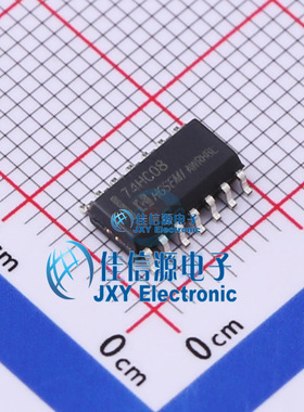 逻辑门     74HC08M/TR  HGSEMI(华冠)   SOP-14