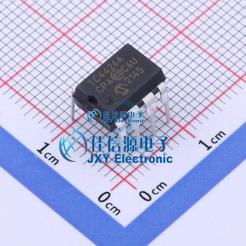 栅极驱动IC   TC4426ACPA  MICROCHIP(美国微芯)  PDIP-8