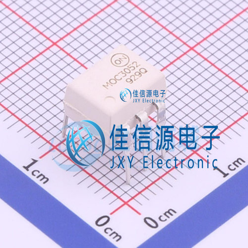 光耦 MOC3052M onsemi(安森美) DIP-6 双向可控硅输出全新4.17kV
