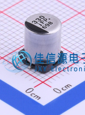 松下贴片电解电容 EEEFPJ331XAP 6.3x7.7 330uF ±20% 6.3V