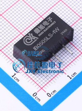 电源模块    IB0505LS-1W  DEXU(德旭电子)  插件