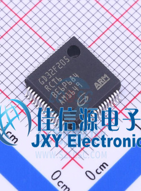 单片机 GD32F205RCT6 兆易创新 LQFP-64(10x10) ARM-M3 存储256KB
