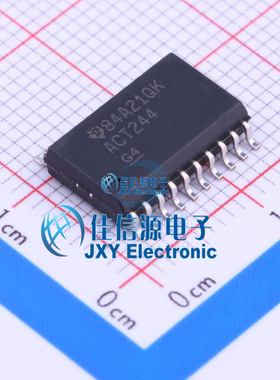 缓冲器/驱动器    SN74ACT244DWR  TI(德州仪器)  SOIC-20