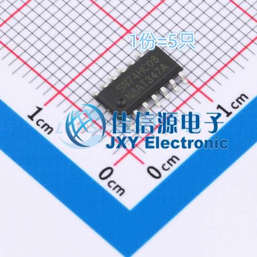 逻辑门SN74HC08DR(LX)与门4通道