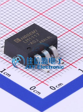 线性稳压器(LDO)  LM1117S-ADJ/TR  HGSEMI(华冠)  TO-263