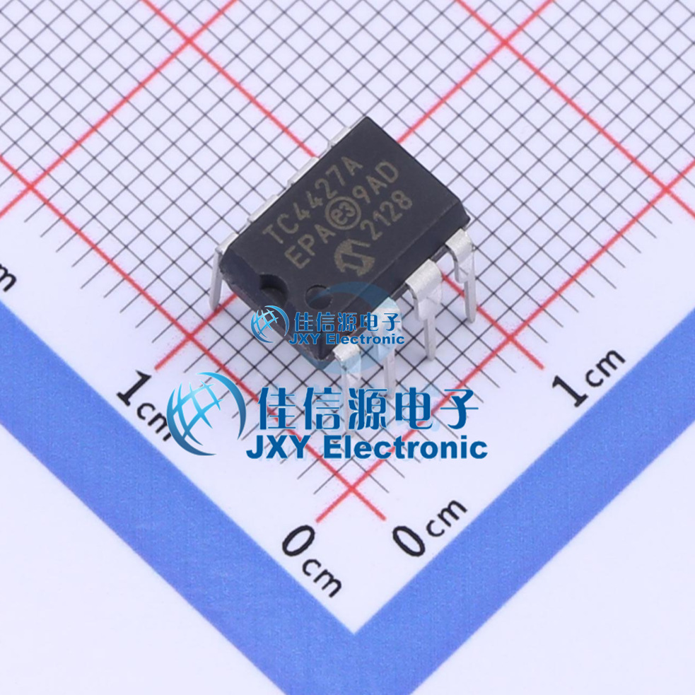 栅极驱动IC   TC4427AEPA  MICROCHIP(美国微芯)  PDIP-8