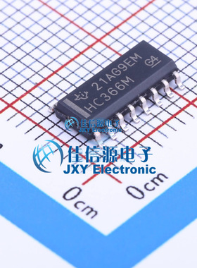 缓冲器/驱动器    CD74HC366M96  TI(德州仪器)  SOIC-16