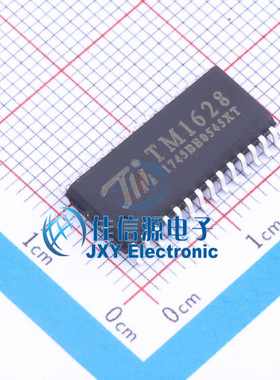 LED显示驱动      TM1628  TM(天微)  SOP-28-300mil