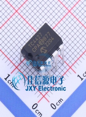 栅极驱动IC   TC4427CPA  MICROCHIP(美国微芯)  PDIP-8