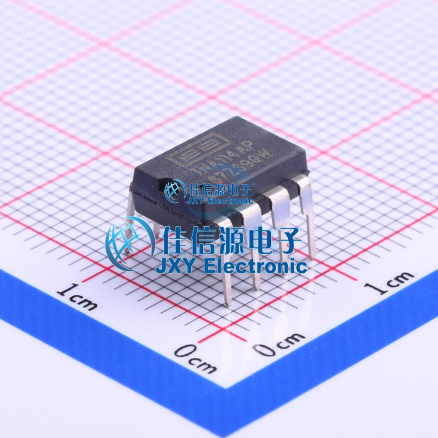 仪表放大器  INA114AP  TI()  DIP-8