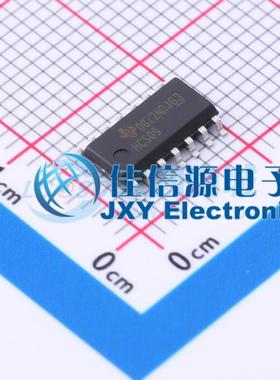 逻辑门 SN74HCS09DR TI SOIC-14与门4通道2输入2V~6V全新2uA
