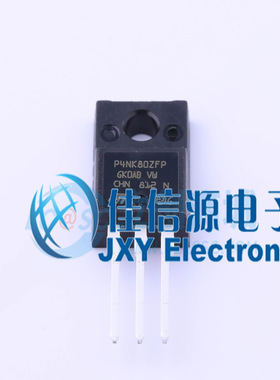 场效应管(MOSFET)     STP4NK80ZFP  ST(意法半导体)  TO-220F-3