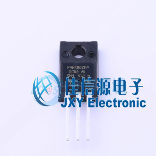 场效应管(MOSFET)     STP4NK80ZFP  ST(意法半导体)  TO-220F-3