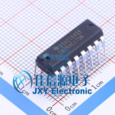 触发器     SN74HC175N  TI(德州仪器)  DIP-16