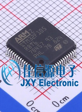128KB单片机 STM32F105RBT6 ST(意法半导体) LQFP-64(10x10) 全新
