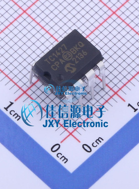 栅极驱动IC   TC1427CPA  MICROCHIP(美国微芯)  PDIP-8
