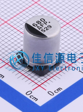 松下贴片电解电容 EEEFP1A681AP 8x10.2 680uF ±20% 10V 全新