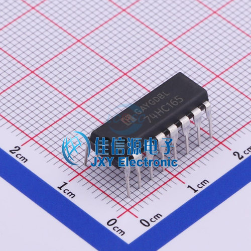 寄存器   74HC165N  HGSEMI(华冠)  DIP-16