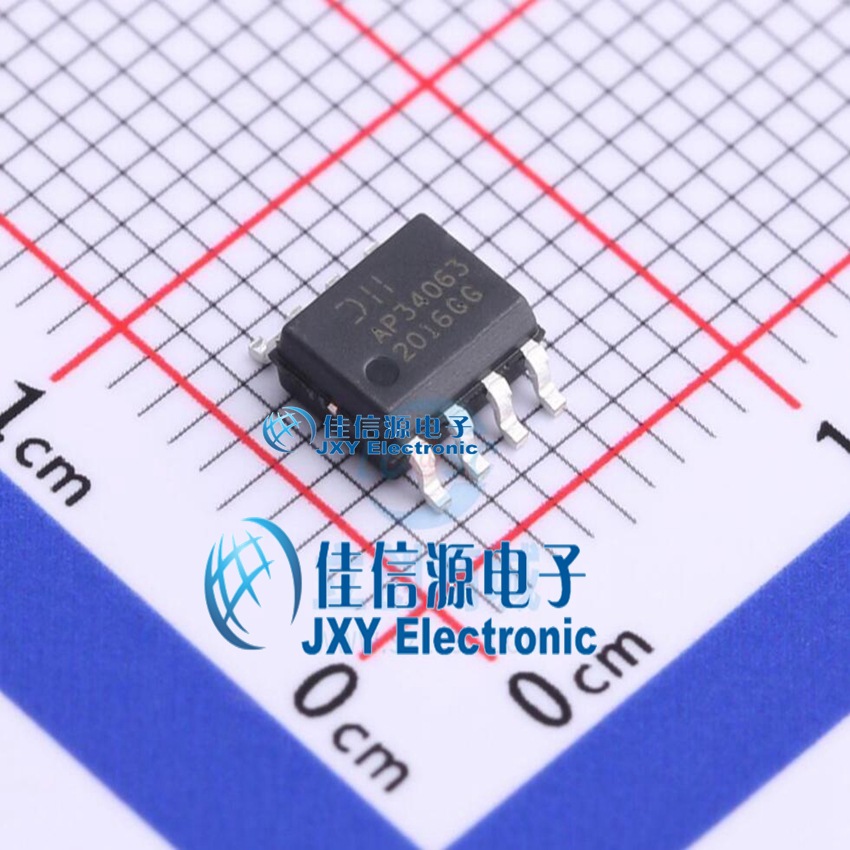 DC-DC电源芯片  AP34063S8G-13  DIODES(美台)  SOIC-8 150mil 电子元器件市场 集成电路（IC） 原图主图