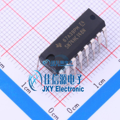 信号开关    SN74HC148N  TI()  DIP-16