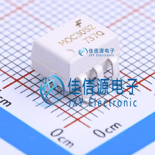 光耦 MOC3052SR2M onsemi(安森美) SMD-6P双向可控硅输出100mA