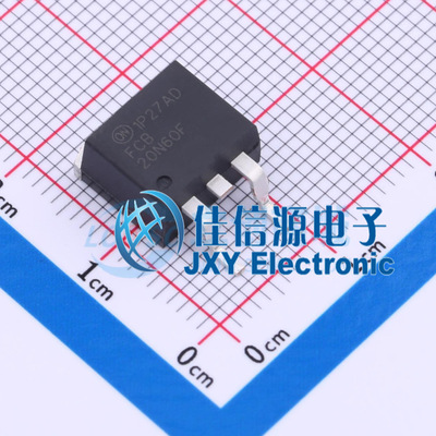 场效应管(MOSFET)    FCB20N60FTM  onsemi(安森美)  D2PAK